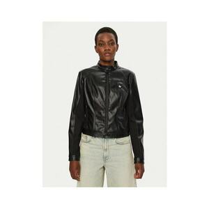 Geaca de piele - negru imagine