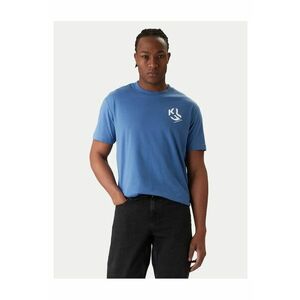 Tricou barbati albastru - bumbac imagine