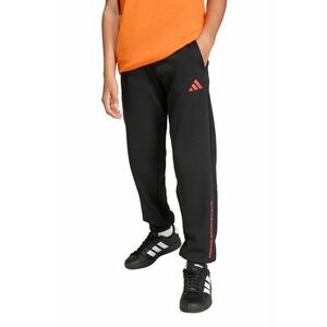 Pantaloni de trening cu logo si snur imagine