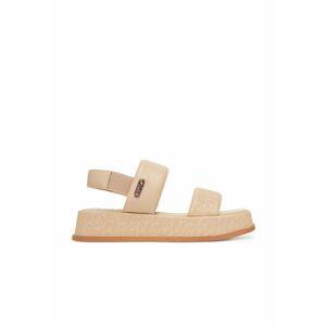 Sandale dama - Nude - piele ecologica imagine
