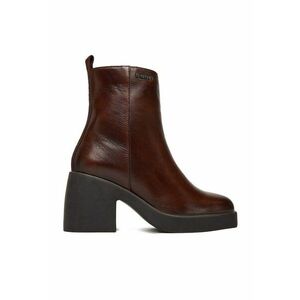 Botine dama piele naturala - maro - CEO-WI34-GAGA-01 imagine