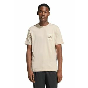 Tricou cu logo Camo - Bej imagine