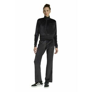 Trening din catifea cu guler mediu Glam - Negru imagine