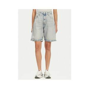 Pantaloni scurti din denim dama - albastru deschis imagine