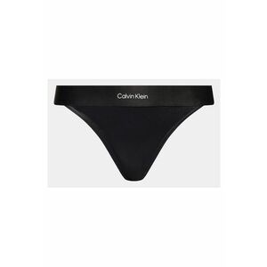 Slip de baie bikini negru - elastic imagine
