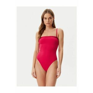 Costum de baie dama - roz imagine
