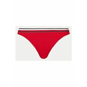 Slip de baie dama - stil bikini - rosu imagine