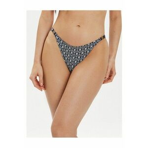 Slip de baie dama bleumarin-alb - reversibil imagine