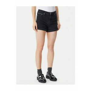 Sorturi blugi dama negru - denim imagine