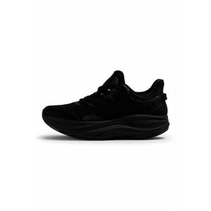 Pantofi sport low-cut din plasa cu garnituri din material sintetic Retron - Negru imagine