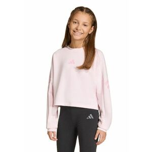 Bluza de trening din amestec de modal cu maneci cazute - Roz deschis/Roz prafuit imagine
