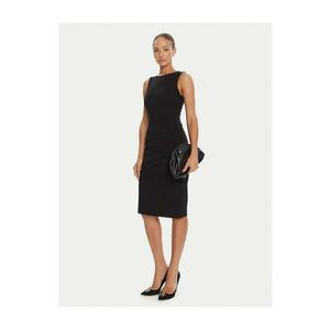 Rochie de cocktail neagra - mini imagine