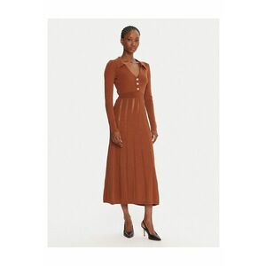 Rochie tricotata maro imagine