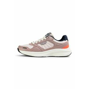 Pantofi sport din piele cu garnituri din material textil Skyleap - Violet deschis/Alb murdar imagine