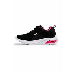 Pantofi sport de plasa cu velcro Upspark - Alb/Negru/Roz imagine
