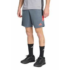 Pantaloni scurti cu banda elastica in talie - pentru fotbal Trio ES - Negru/Portocaliu/Gri carbune imagine