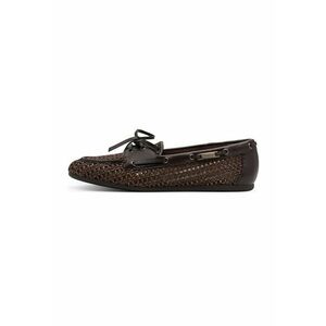 Mocasini cu sireturi Essentials - Maro inchis imagine