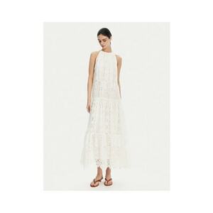 Rochie de vara dama alba - fabricata din material usor imagine