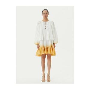 Rochie de vara dama ecru imagine