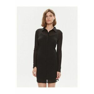 Rochie camasa dama negru - din material de calitate imagine