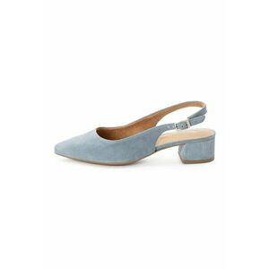 Pantofi slingback cu toc masiv imagine