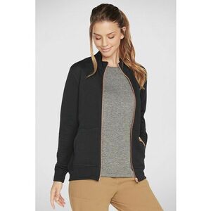 Bluza sport cu fermoar Go Walk - Negru imagine