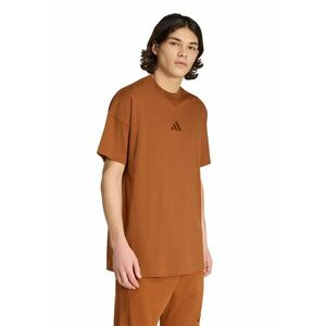 Tricou lejer cu decolteu la baza gatului All Szn - Portocaliu stins imagine