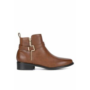 Botine dama WYL4016-1 - maro - sintetic imagine