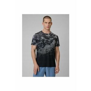 Tricou sport barbati uscare rapida - sintetic - gri/negru imagine