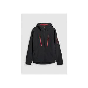 Jacheta sport barbati impermeabila - membrana NeoDry 8000 - negru/rosu imagine