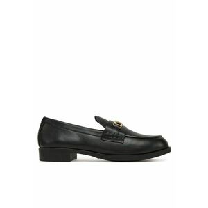 Mocasini dama piele naturala negru imagine