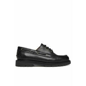 Mocasini barbati - piele naturala - negri imagine