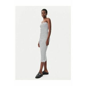 Rochie de vara dama alb - din material usor imagine