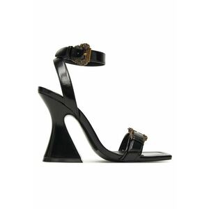 Sandale dama - 899 - piele ecologica - negru imagine