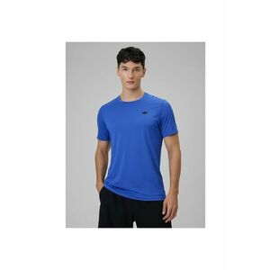 Tricou sport barbati - uscare rapida - sintetic - albastru imagine