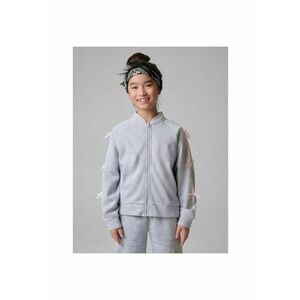 Hanorac trening fete - tricot - gri imagine