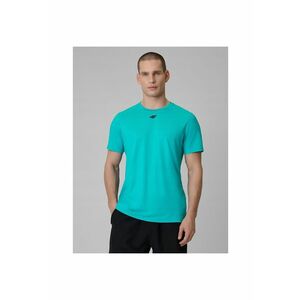 Tricou sport barbati - uscare rapida - sintetic - turcoaz imagine
