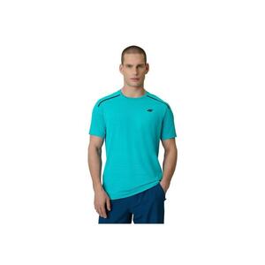 Tricou de antrenament turcoaz - uscare rapida - material texturat - pentru barbati imagine