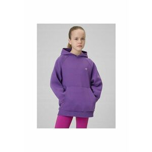 Hanorac sport fete - bumbac - violet - imagine