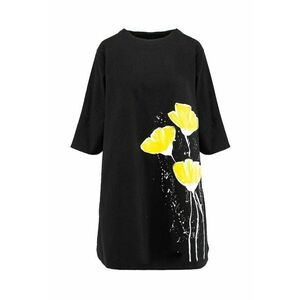 Rochie evazata pictata manual Juno imagine