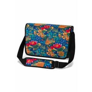 Geanta messenger cu model floral Mainline imagine