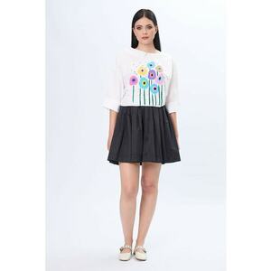 Bluza pictata manual Rilina imagine