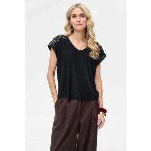 Tricou cu aplicatii decorative Lenix imagine