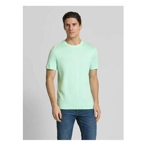 Tricou regular fit din bumbac - Verde menta imagine