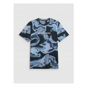 Tricou barbati - bleumarin - din bumbac - cu imprimeu imagine