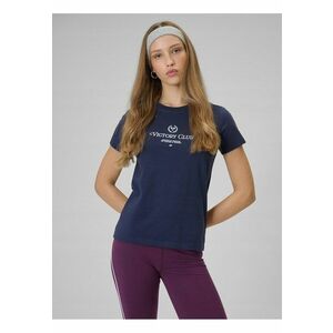 Tricou dama - bleumarin - bumbac - imagine