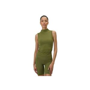 Maiou sport dama uscare rapida - verde masliniu - imagine