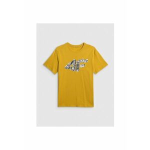 Tricou barbati galben regular - usor - decolteu rotund - pentru sportstyle imagine
