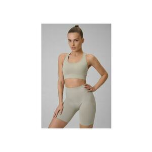 Bustiera sport dama - fara cusaturi - tehnologie 4F Dry - bej imagine