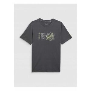 Tricou bumbac regular gri - Gri imagine